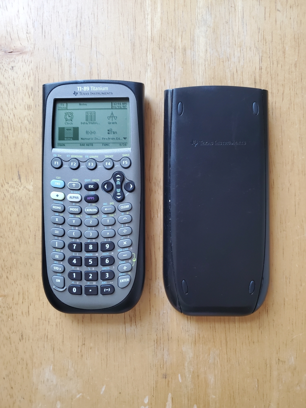 Texas Instruments TI-89 Titanium Graphing Calculator - Black/Gray